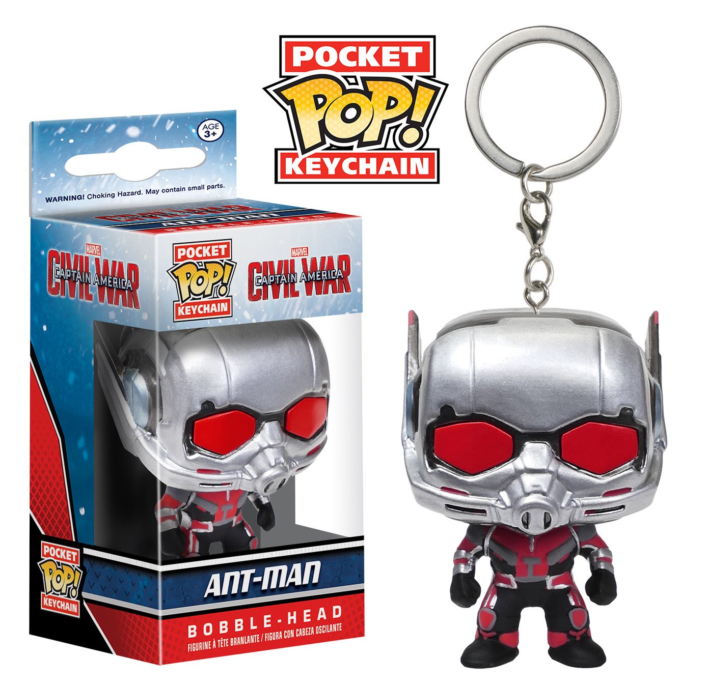 Funko Pocket POP Keychain Marvel Civil War Ant-Man
